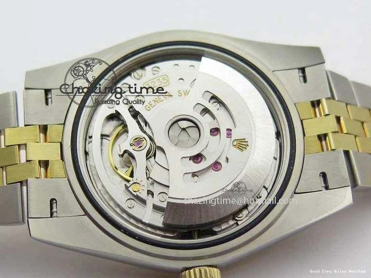 AAA Replica Watches A 3763 Colorful On 126333 Edition YG YG 1:1 Best YG Diamond Dial Jubilee SS Bracelet Wrapped 41mm Noob DateJust 0118